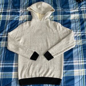 Kian D silver and black pullover hoodie